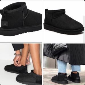UGG Classic Ultra Mini crne