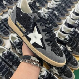 Golden Goose Ball Star Grey / Silver