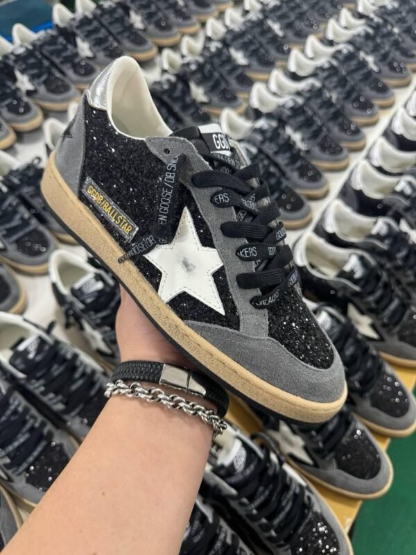 Golden Goose Ball Star Grey / Silver - Slika 2