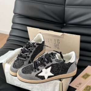 Golden Goose Ball Star Grey / Silver