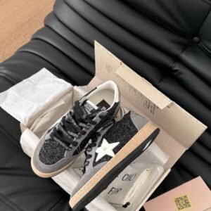Golden Goose Ball Star Grey / Silver
