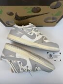 Nike Dunk OFF White Low "Grey-White"