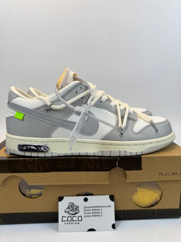 Nike Dunk OFF White Low "Grey-White"