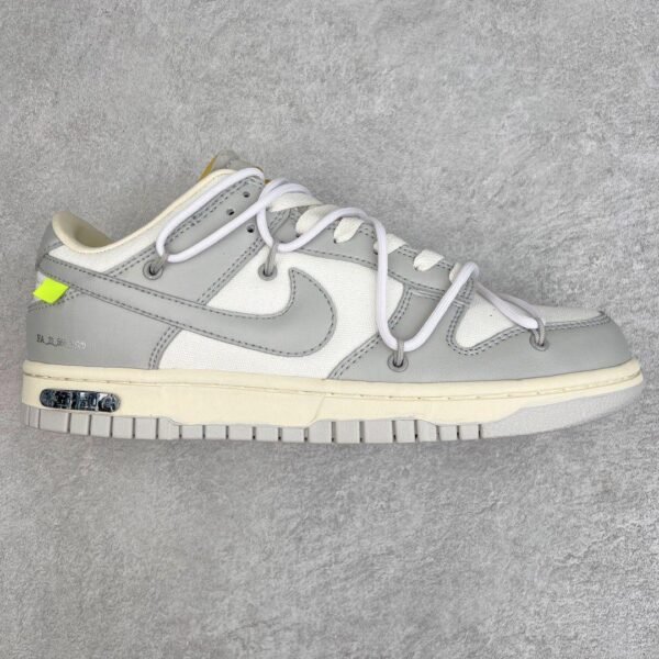 Nike Dunk OFF White Low "Grey-White" - Slika 11