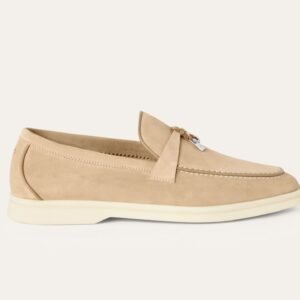 Loro Piana Summer Charms Walk Loafer Himalaya Rose