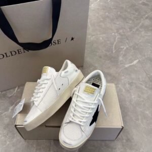 Golden Goose Stardan White (Black star)