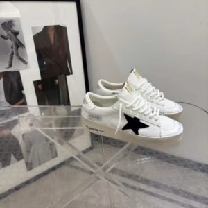 Golden Goose Stardan White (Black star)
