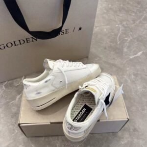 Golden Goose Stardan White (Black star)