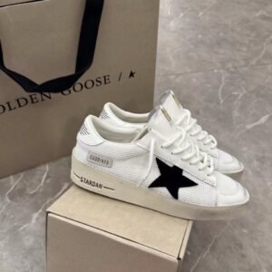 Golden Goose Stardan White (Black star)
