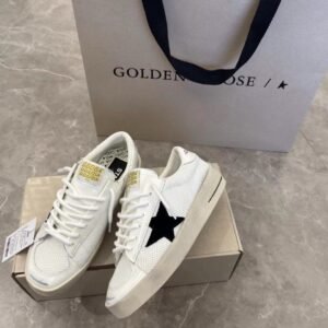 Golden Goose Stardan White (Black star)