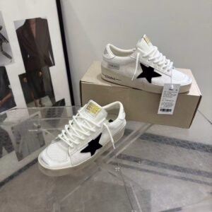 Golden Goose Stardan White (Black star)