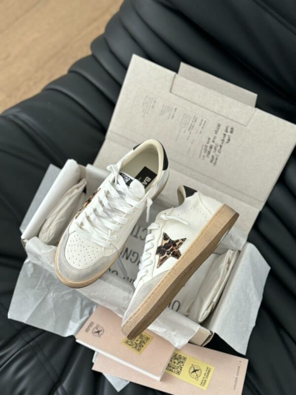 Golden Goose Ball Star White/Leopard star - Slika 2
