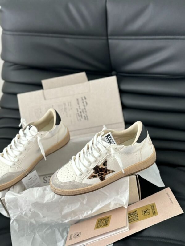 Golden Goose Ball Star White/Leopard star - Slika 3