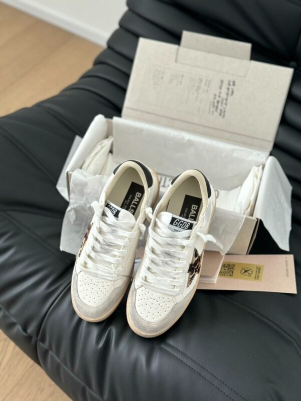 Golden Goose Ball Star White/Leopard star - Slika 6