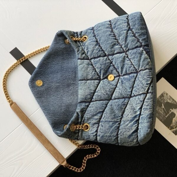 YSL Saint Laurent Puffer Denim