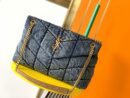 YSL Saint Laurent Puffer Denim