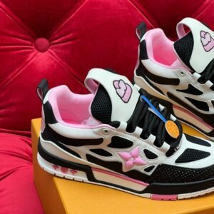 Louis Vuitton Skate Black Cream Pink