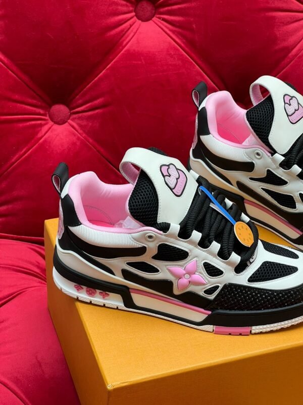 Louis Vuitton Skate Black Cream Pink - Slika 2