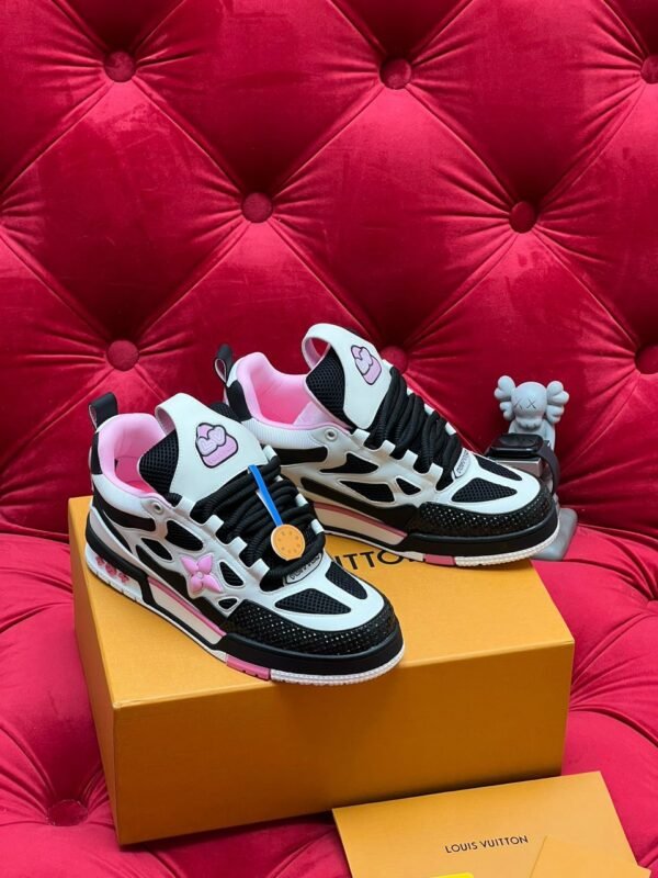 Louis Vuitton Skate Black Cream Pink - Slika 4