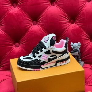 Louis Vuitton Skate Black Cream Pink