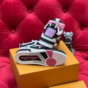 Louis Vuitton Skate Black Cream Pink