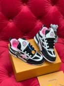 Louis Vuitton Skate Black Cream Pink