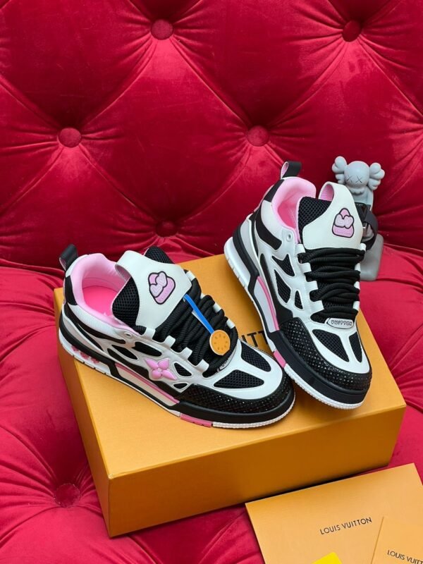 Louis Vuitton Skate Black Cream Pink - Slika 8