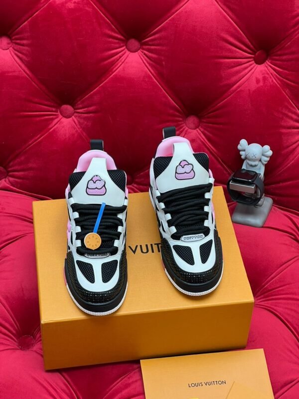 Louis Vuitton Skate Black Cream Pink - Slika 10