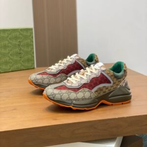Gucci Rython "Beige Brick Red"