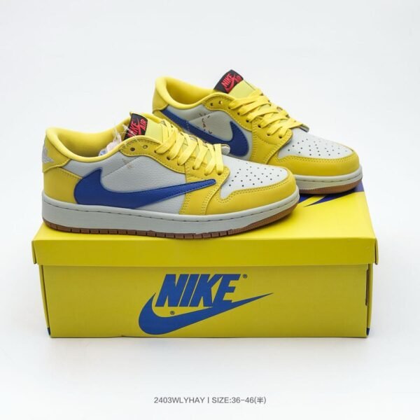 Jordan x Travis Scott Canary - Slika 10