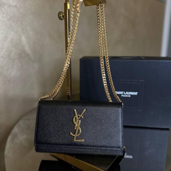 YSL Saint Laurent Kate Chain shoulder bag Brown