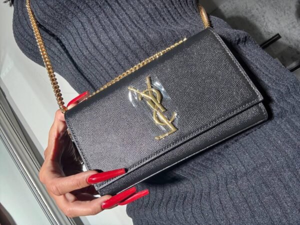 YSL Saint Laurent Kate Chain shoulder bag Brown - Slika 6