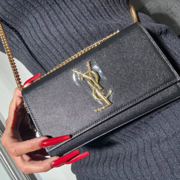 YSL Saint Laurent Kate Chain shoulder bag Brown
