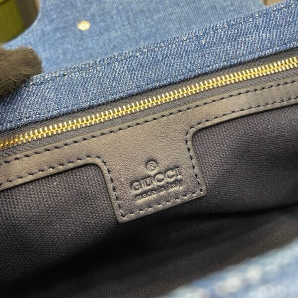 Gucci Marmont shoulder bag BLUE DENIM, SMALL - Slika 4