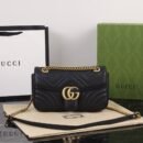 Gucci Marmont shoulder bag CRNA, SMALL