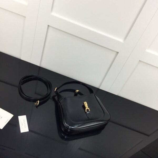 Gucci Jackie shoulder bag CRNA, MINI - Slika 4