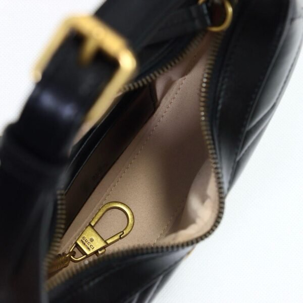 Gucci Marmont shoulder bag CRNA, MINI - Slika 3