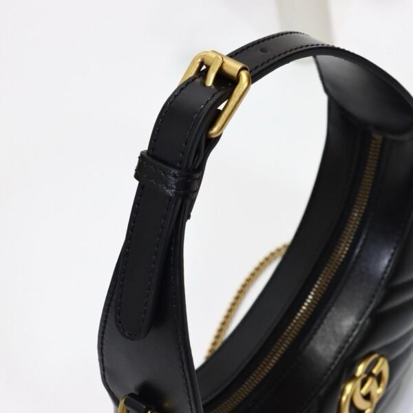 Gucci Marmont shoulder bag CRNA, MINI - Slika 4