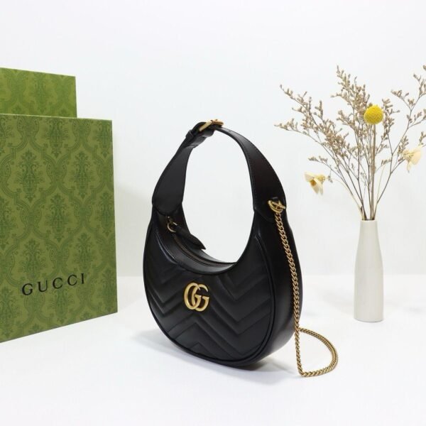Gucci Marmont shoulder bag CRNA, MINI - Slika 9