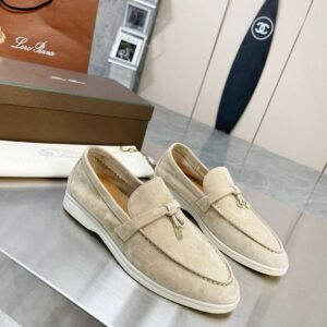 Loro Piana Summer Charms Walk Loafer Himalaya Rose