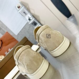 Loro Piana Summer Charms Walk Loafer Himalaya Rose