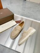 Loro Piana Summer Charms Walk Loafer Himalaya Rose