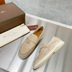 Loro Piana Summer Charms Walk Loafer Himalaya Rose