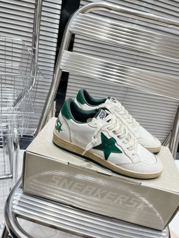 Golden Goose Ball Star White/Green - Slika 3
