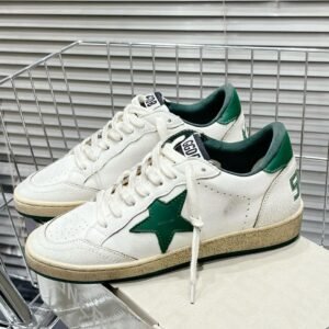Golden Goose Ball Star White/Green