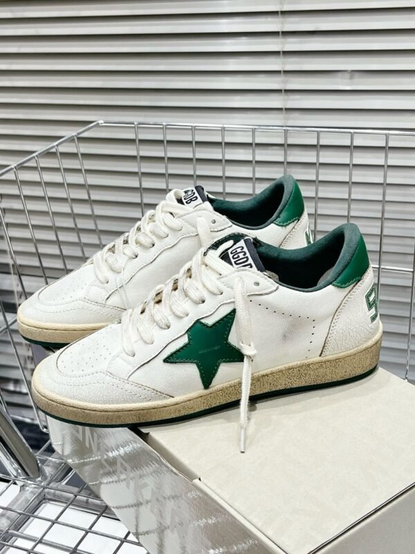 Golden Goose Ball Star White/Green - Slika 4
