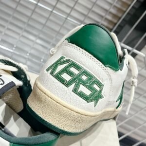 Golden Goose Ball Star White/Green
