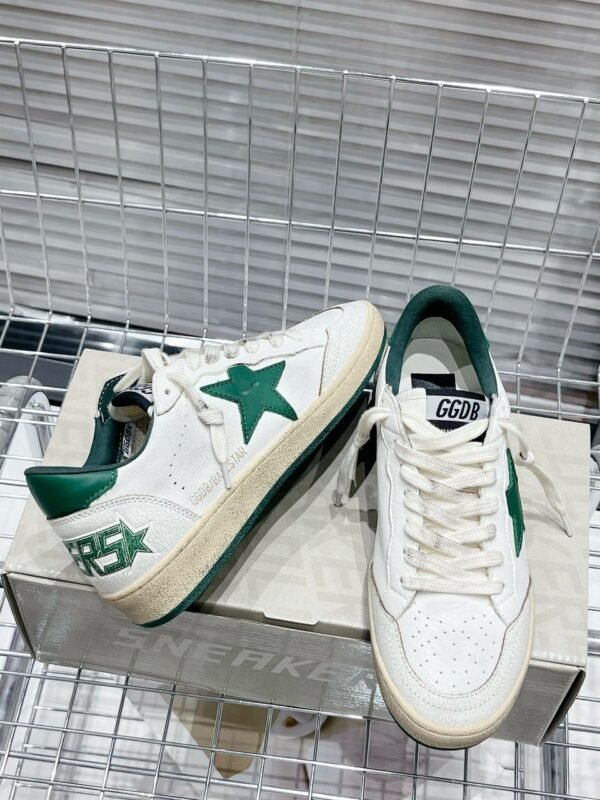 Golden Goose Ball Star White/Green - Slika 10