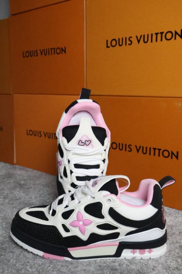 Louis Vuitton Skate Black Cream Pink - Slika 4