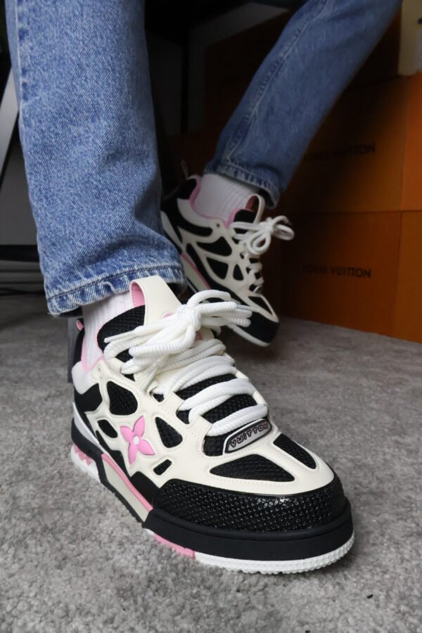 Louis Vuitton Skate Black Cream Pink - Slika 5